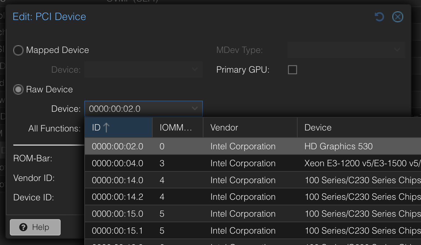 Proxmox GPU
